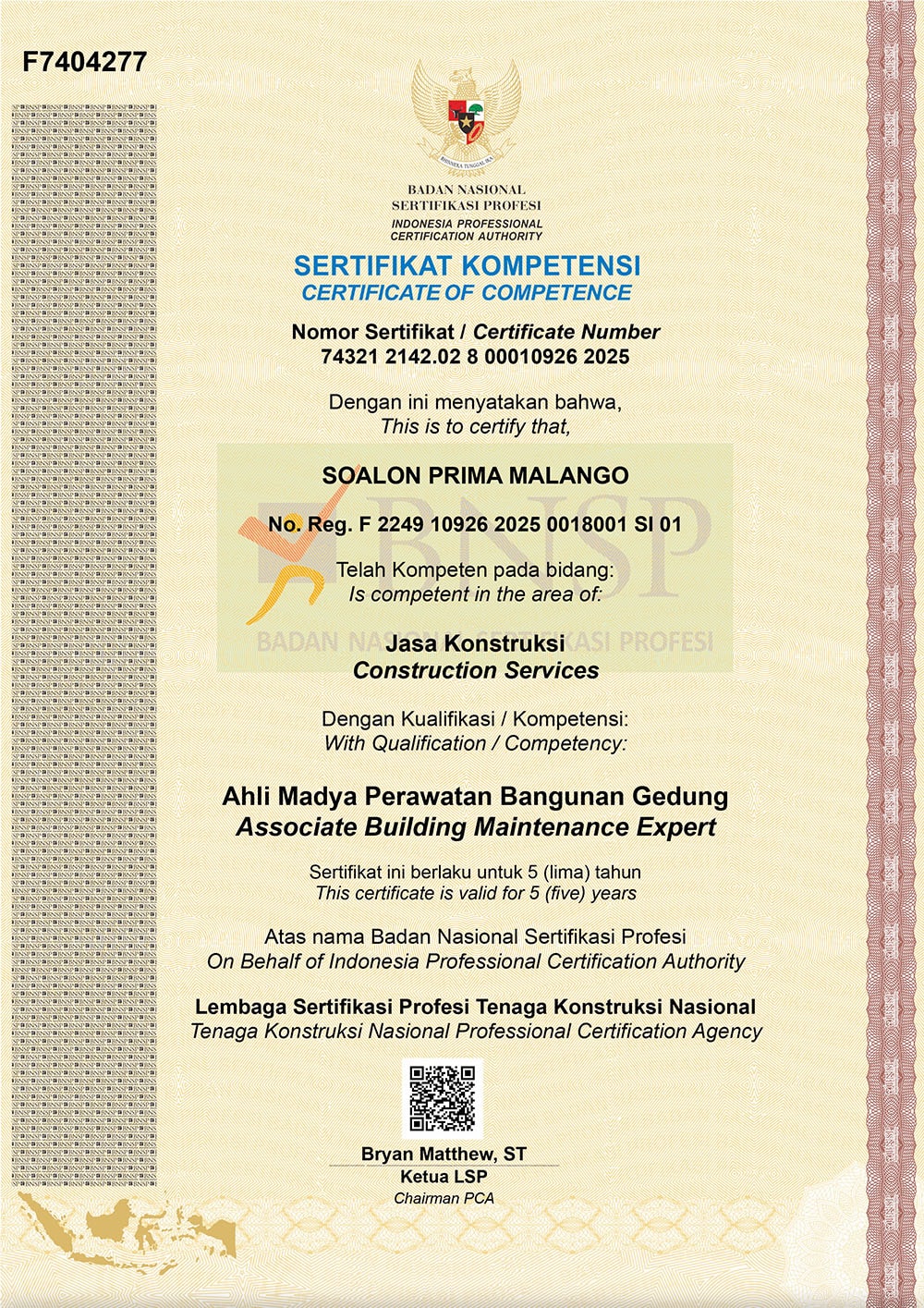 SKK SOALON PRIMA MALANGO