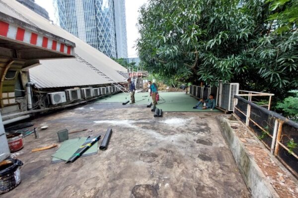 PEKERJAAN WATERPROOFING MEMBRANE DAN INJECTION (4)